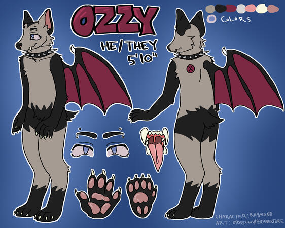 Detailed Ref (Outfits, Accessories, Turnaround, Lore, Etc…)